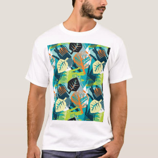Abstracte Grunge: Ruw naadloos oppervlak. T-shirt