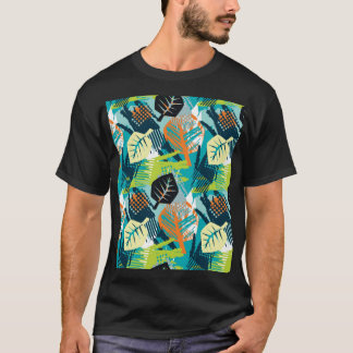 Abstracte Grunge: Ruw naadloos oppervlak. T-shirt