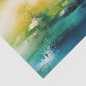 Abstracte Grunge Textuur Achtergrond Decoupage Tissuepapier (Detail)