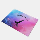 Abstracte gymnastiek deurmat (Schuin)