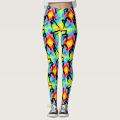 ABSTRACTE GYMNASTIEK LEGGINGS (Voorkant)