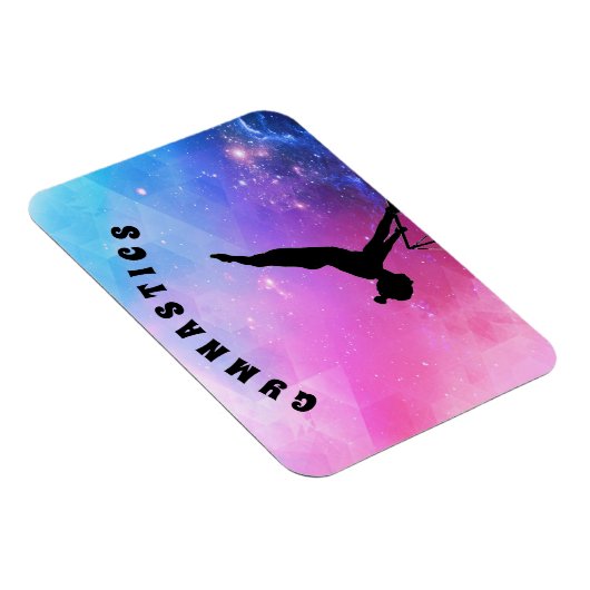 Abstracte gymnastiek magneet (Rechterzijde)