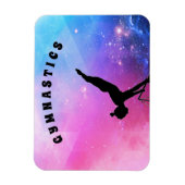 Abstracte gymnastiek magneet (Verticaal)