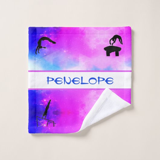 Abstracte Gymnastiekevenementen Washandje (Wasdoekje)