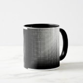 Abstracte Halftone Mok (Voorkant rechts)