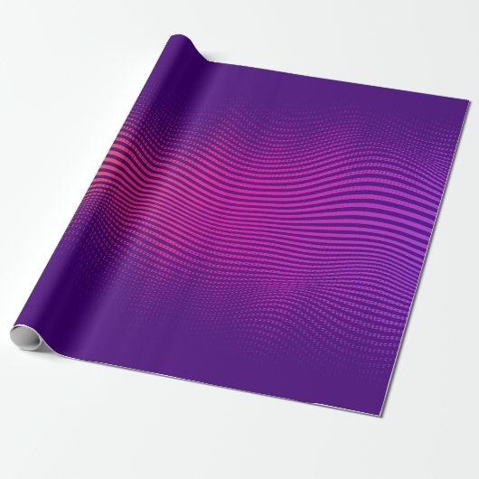 Abstracte halftoongradiënt. levendige achtergrond, cadeaupapier (Uitgerold)
