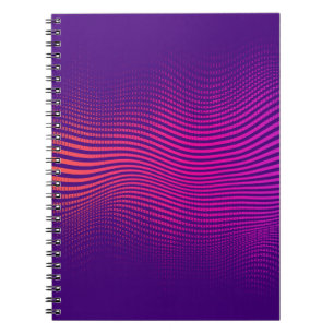 Abstracte halftoongradiënt. levendige achtergrond, notitieboek