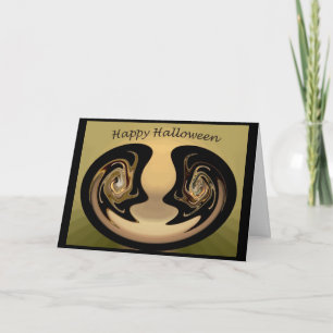 Abstracte Halloween Kaart #2