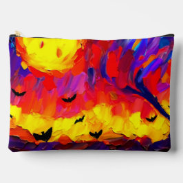 Abstracte Halloween nacht Etui