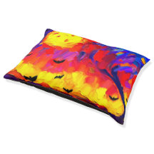 Abstracte Halloween nacht