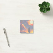 Abstracte Halloween nacht Post-it® Notes (Kantoor)