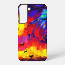 Abstracte Halloween nacht
