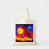 Abstracte Halloween nacht Tote Bag (Voorkant)