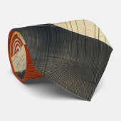 Abstracte halsband stropdas (Opgerold)