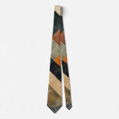 Abstracte halsband stropdas (Voorkant)