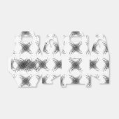 Abstracte halve toon Circles X Thunder_Cove Bedankdoosjes (Uitgevouwen)