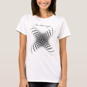 Abstracte halve toon Circles X Thunder_Cove T-shirt