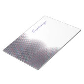 Abstracte halve toon pulserende Cirkel Thunder_Cov Notitieblok (Schuin)