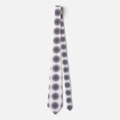 Abstracte halve toon pulserende Cirkel Thunder_Cov Stropdas (Voorkant)