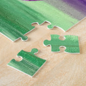 Abstracte Hamsa puzzel (Zijkant)