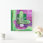 Abstracte Hamsa Wall klok (Huis)