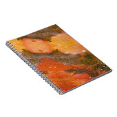 Abstracte handbeschilderde waterverf. Mooie achter Notitieboek (Rechterzijde)