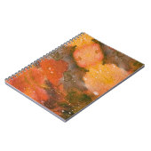 Abstracte handbeschilderde waterverf. Mooie achter Notitieboek (Linkerzijde)