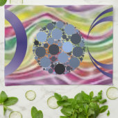 abstracte handdoek (Gevouwen)