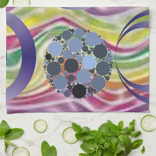 abstracte handdoek (Gevouwen)