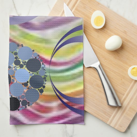 abstracte handdoek (Quarter Fold)