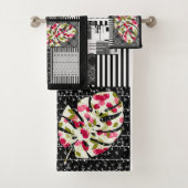 Abstracte handdoek voor het kantelen van de quilt (Insitu)