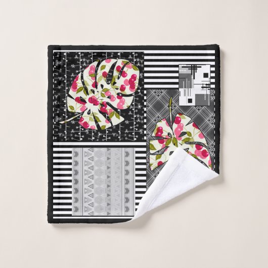 Abstracte handdoek voor het kantelen van de quilt (Wasdoekje)