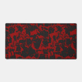 Abstracte handdoeken voor rood en houtskool bureaumat (Voorkant)