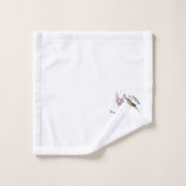 Abstracte handdoekset voor Waterverf van voorbijga Bad Handdoek (Wasdoekje)