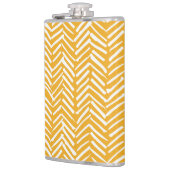 Abstracte handgetekende lijnen, hipster textuur. heupfles (Links)