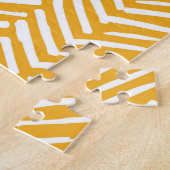 Abstracte handgetekende lijnen, hipster textuur. legpuzzel (Zijkant)