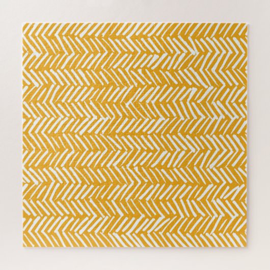 Abstracte handgetekende lijnen, hipster textuur. legpuzzel (Horizontaal)