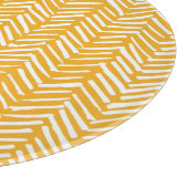 Abstracte handgetekende lijnen, hipster textuur. snijplank (Hoek)