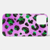 Abstracte handtekenflessenpenseel naadloos Case-Mate iPhone case (Achterkant (horizontaal))