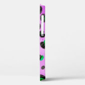Abstracte handtekenflessenpenseel naadloos Case-Mate iPhone case (Achterkant / Links)
