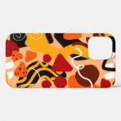Abstracte handtekening Geometrische vormen penseel Case-Mate iPhone Case (Achterkant (horizontaal))