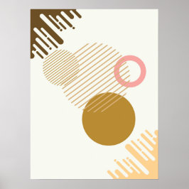 Abstracte harmonie poster