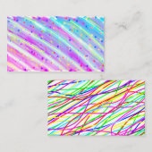 Abstracte harmonie visitekaartje (Voorkant / Achterkant)