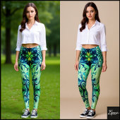 Abstracte harmonische Leggings