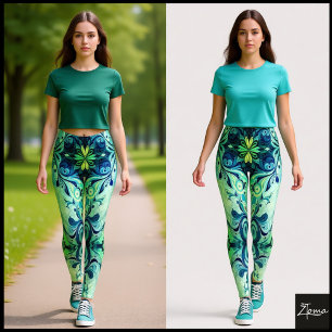 Abstracte harmonische Leggings