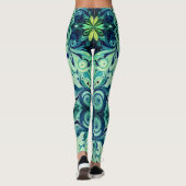 Abstracte harmonische Leggings (Achterkant)