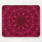 abstracte harten en bloemen mousepad muismat (Voorkant)