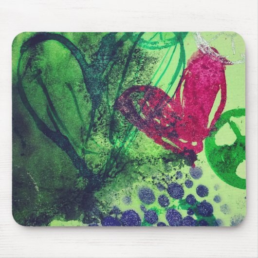 Abstracte harten muismat (Voorkant)