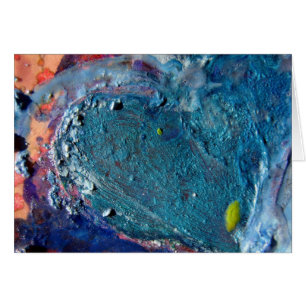 Abstracte hartslag Gesmelte kraakbeen