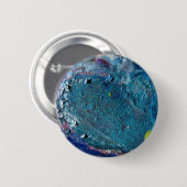 Abstracte hartslag Gesmelte kraakbeen Ronde Button 5,7 Cm (Voorkant /achterkant)